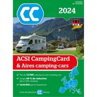 Guide ACSI CampingCard & Aires camping-cars 2024 français